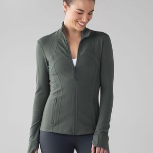 Lululemon Greenish-Grey Define Jacket